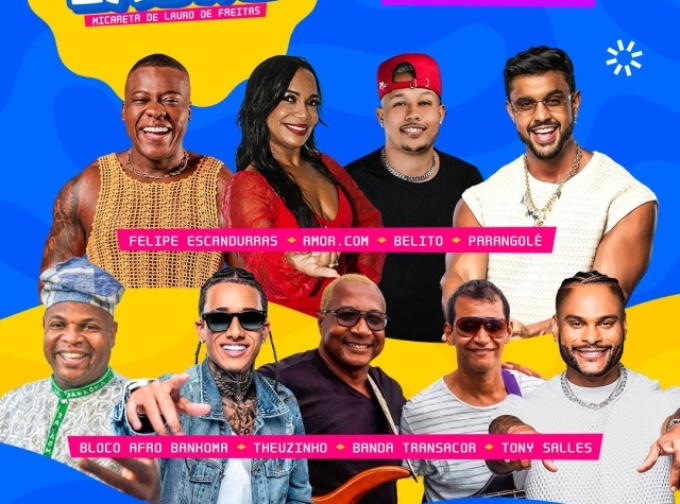  Grade da Mica Lauro é divulgada com as atrações definidas para os três dias de festa