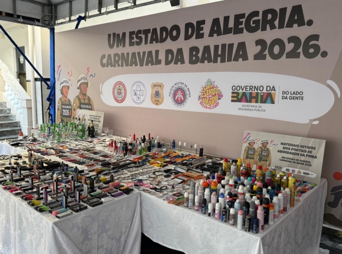 Polícia Militar já impediu a entrada de 6.699 objetos proibidos nos portais