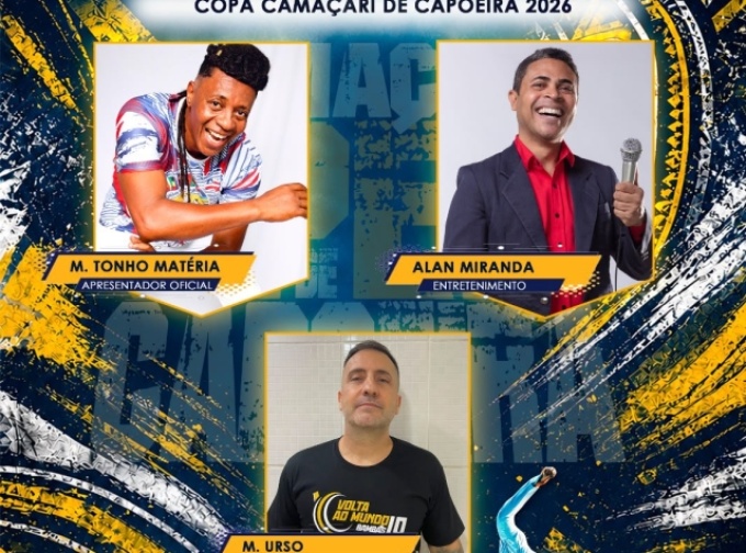  Capoeira une tradição, cultura e esporte em quatro dias de programação na Praça Matriz de Abrantes