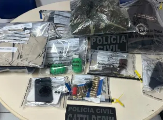 Operação Jackpot prende dois homens e apreende armas e munições na Bahia